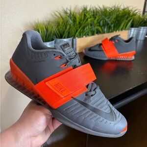 Sample Nike Romaleos 4 Grey CD3463-010 Men’s Size 10 Retail $200 Lifting Shoes
